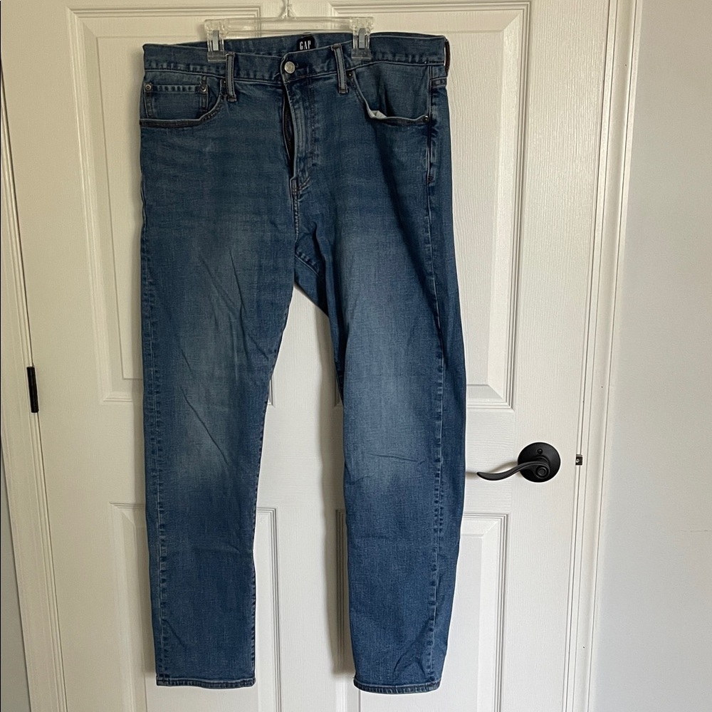 Classic Denim Straight Fit Jeans